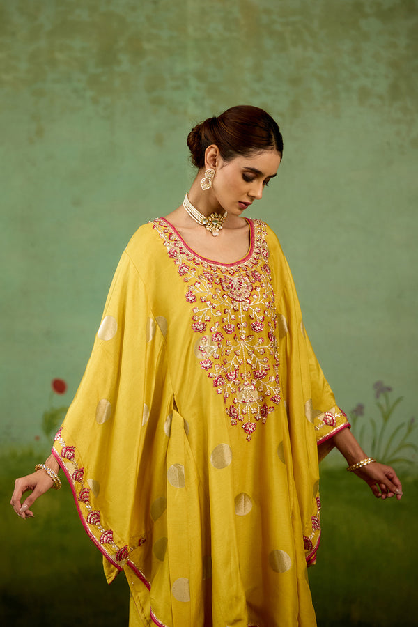 Yellow Kaftan set