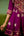 Purple Pink Top Dhoti set