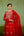 Red Anarkali Set