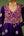 Heliotrope purple Anarkali Set