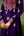 Heliotrope purple Anarkali Set