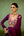 Wine Purple Anarkali Set