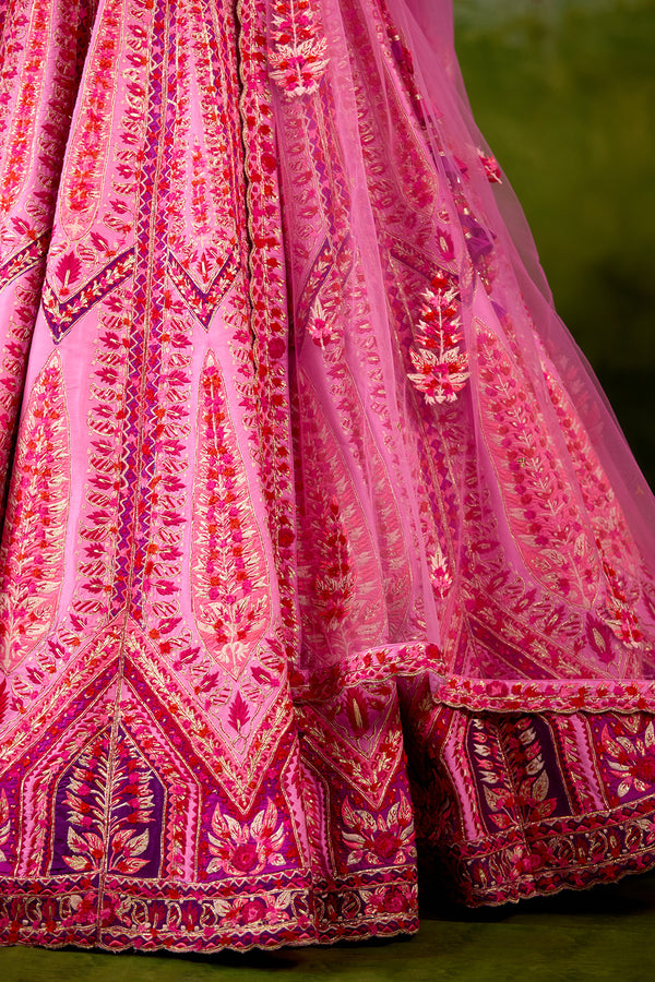 Lavender Pink Lehenga Set