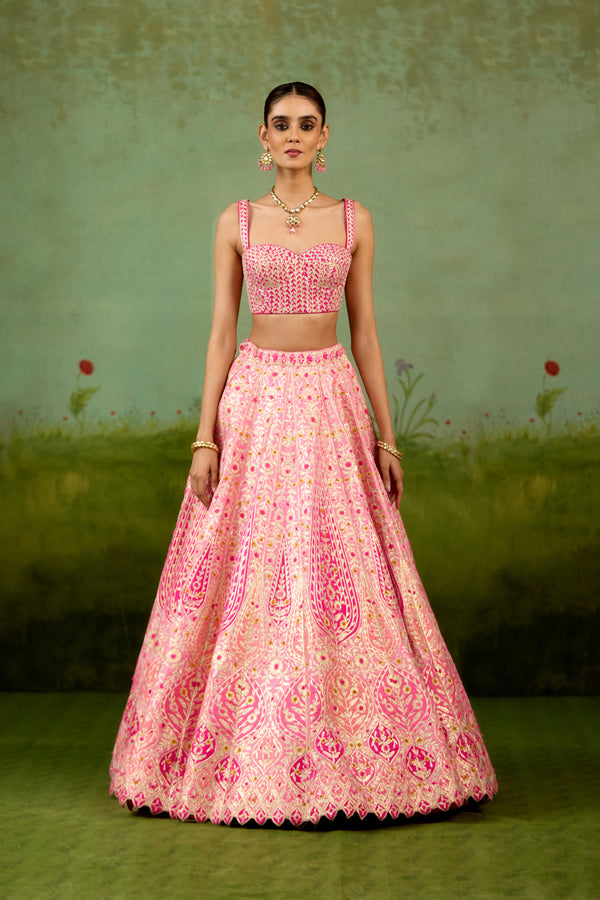 Pink Lehenga Set