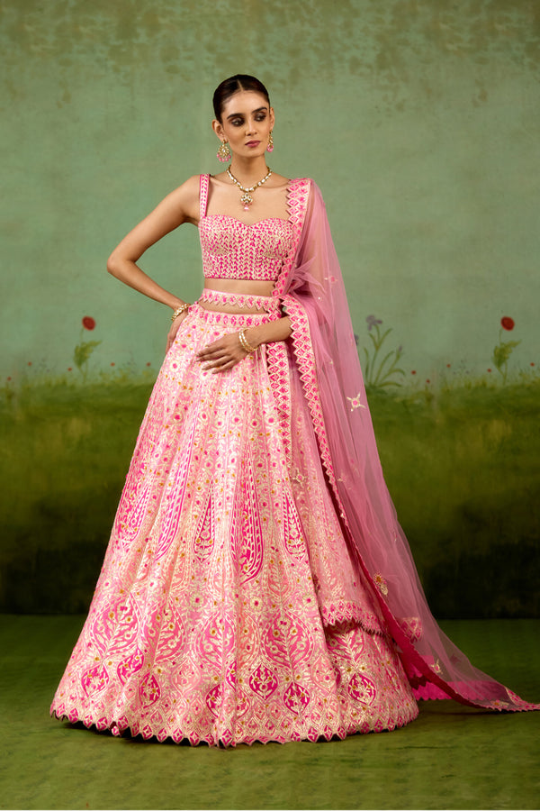 Pink Lehenga Set