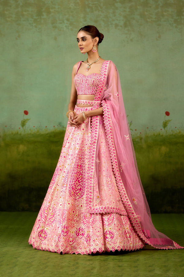 Pink Lehenga Set