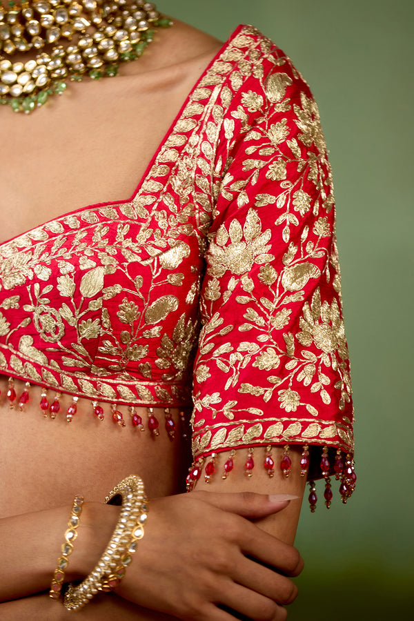 Red Lehenga Set