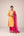 Mustard yellow gota thread embroidered kurta pants set