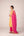 Mustard yellow gota thread embroidered kurta pants set