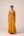 Mustard yellow dori embroidered anarkali set