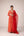 Rust orange dori embroidered anarkali set