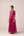 Grape wine pink dori embroidered anarkali set