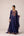 Navy blue dori embroidered anarkali set