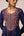 Navy blue dori embroidered anarkali set