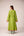 Green thread embroidered kurta set