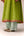 Green thread embroidered kurta set