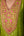 Green thread embroidered kurta set