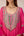 Pink thread embroidered kurta dhoti set