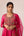 Pink dori embroidered anarkali set