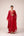 Maroon thread embroidered kurta set