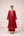 Maroon thread embroidered kurta set
