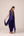 Purple wine zardozi embroidered top dhoti set