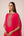 Pink red embroidered kaftan pant set