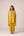 Mustard yellow embroidered kaftan pants set