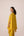 Mustard yellow embroidered kaftan pants set