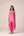 Coral pink embroidered kurta dhoti set
