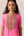 Coral pink embroidered kurta dhoti set
