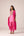 Coral pink embroidered kurta dhoti set