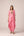 Coral pink embroidered kurta dhoti set