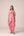 Coral pink embroidered kurta dhoti set