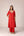 Maroon printed and embroidered kurta pants set