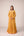 Mustard zardozi embroidered anarkali set