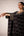 Black zardozi embroidered kaftan skirt set