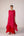 Dark pink zardozi embroidered pleated kurta sharara set