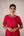 Dark pink zardozi embroidered pleated kurta sharara set