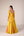 Yellow pink zardozi embroidered top skirt set.