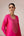 Fuschia pink zardozi  embroidered kurta pants set