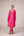 Fuschia pink zardozi  embroidered kurta pants set