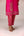 Fuschia pink zardozi  embroidered kurta pants set