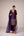 Purple wine zardozi  embroidered kurta pants set