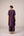 Purple wine zardozi  embroidered kurta pants set