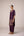 Purple wine zardozi  embroidered kurta pants set