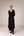 Black applique embroidered kurta trouser set