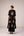 Black applique embroidered kurta trouser set