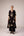 Black applique embroidered kurta trouser set