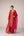 Brick red zardozi  embroidered kurta pants set